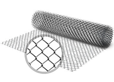 Сетка рабица оцинкованная ячейка 50х50х1.6 ширина 2000 мм длина 10 м купить недорого в Москве Сетка рабица оцинкованная ячейка 50х50х1.6 ширина 2000 мм длина 10 м купить недорого в Москве