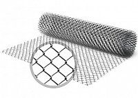 Сетка рабица 50х50х2.5 оцинкованная размер сетки 2х10м купить недорого в Москве