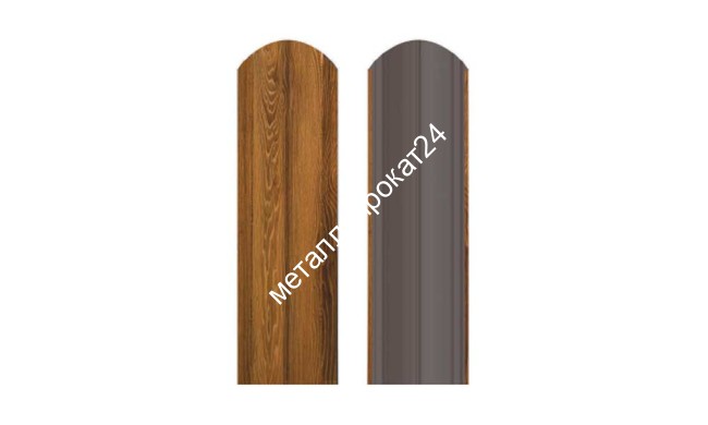 Штакетник Полукруглый Штакетник Полукруглый